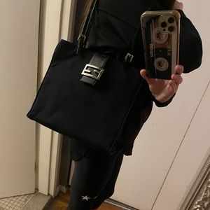 Fendi Nylon tote